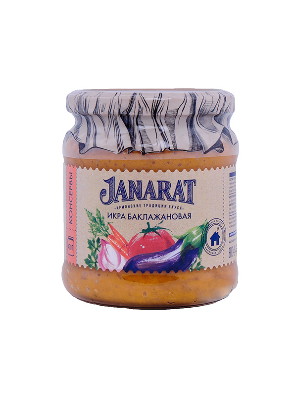 JANARAT<br>Padlizsánkrém<br>470 g