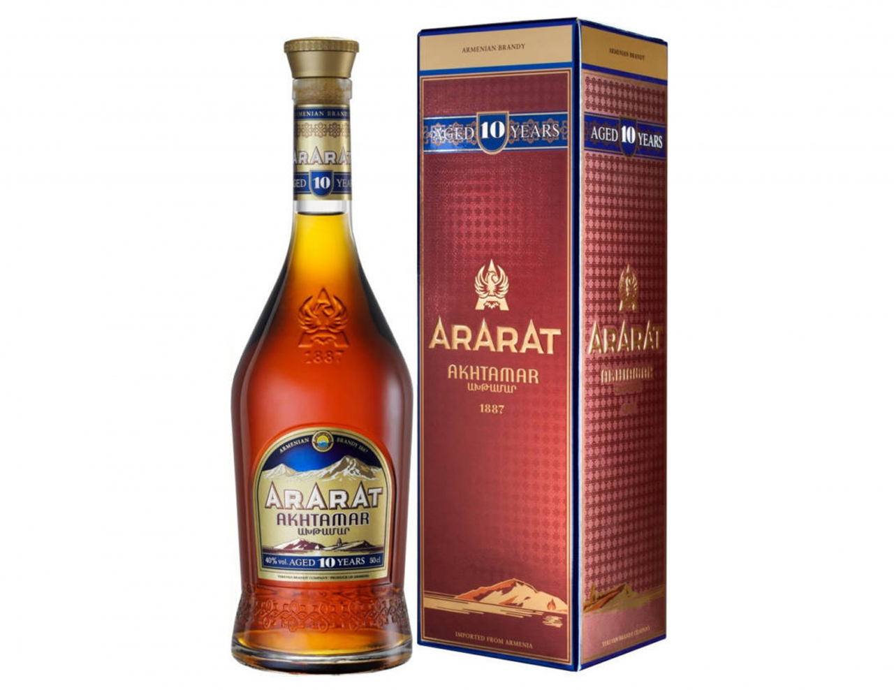 ARARAT<br>Akhtamar 10 éves brandy - (40%) pdd<br>0,7L 