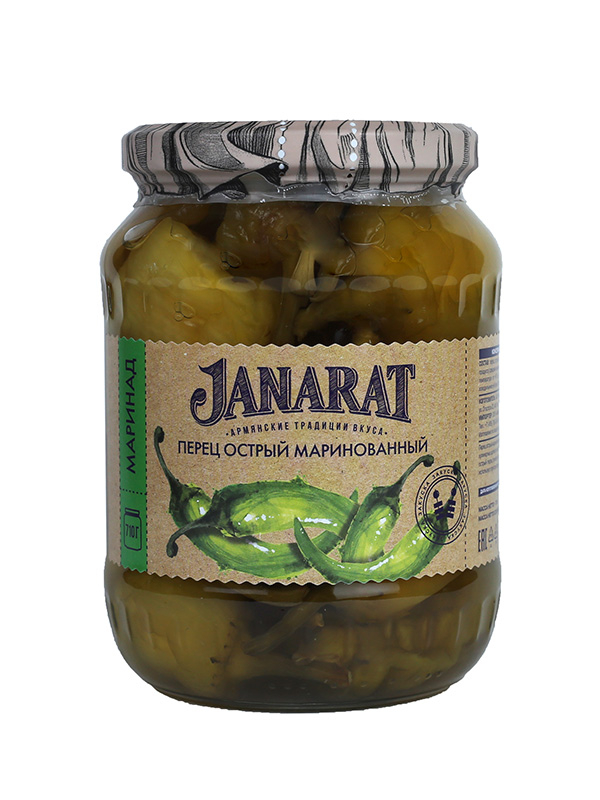 JANARAT<br>Ecetes chili paprika<br>710 g